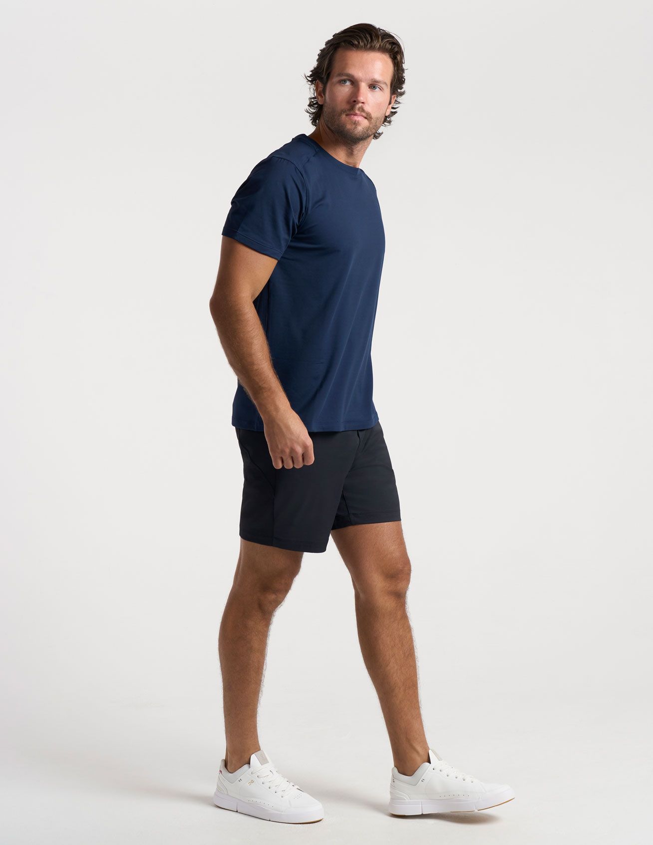 Khaki Shorts - Black
