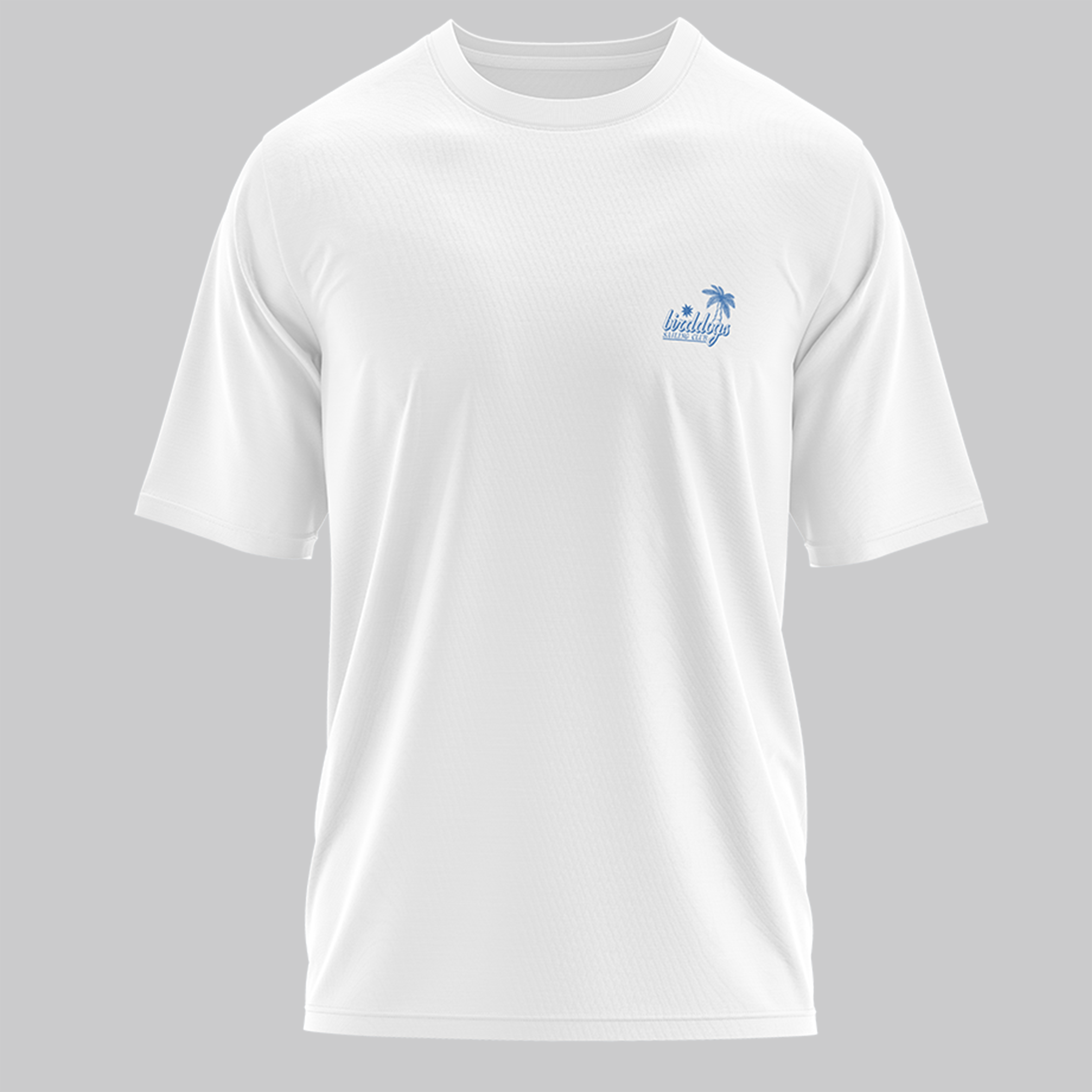 White Sailing Club Oversized Tee
