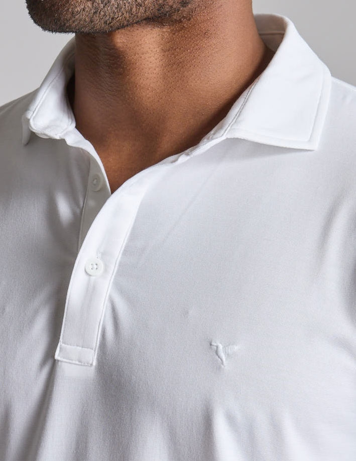 NoSweat Polo - White