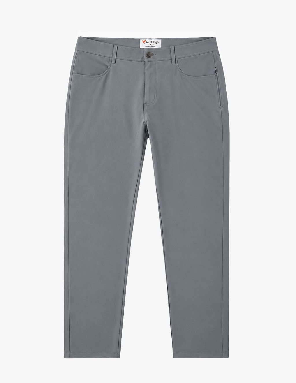 GHØST 5-POCKET PANTS - Storm Gray - Slim Fit (The Thunder Runs)