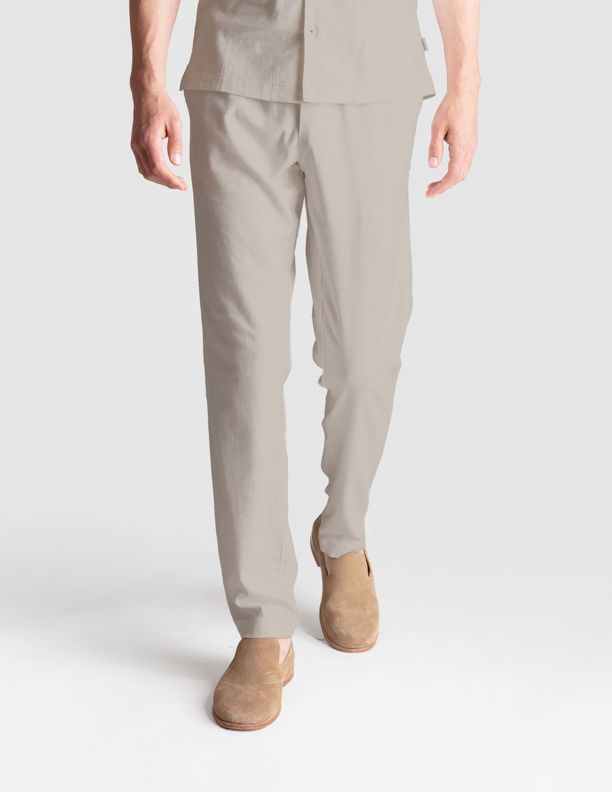 Tech Linen Pants - Beige | birddogs