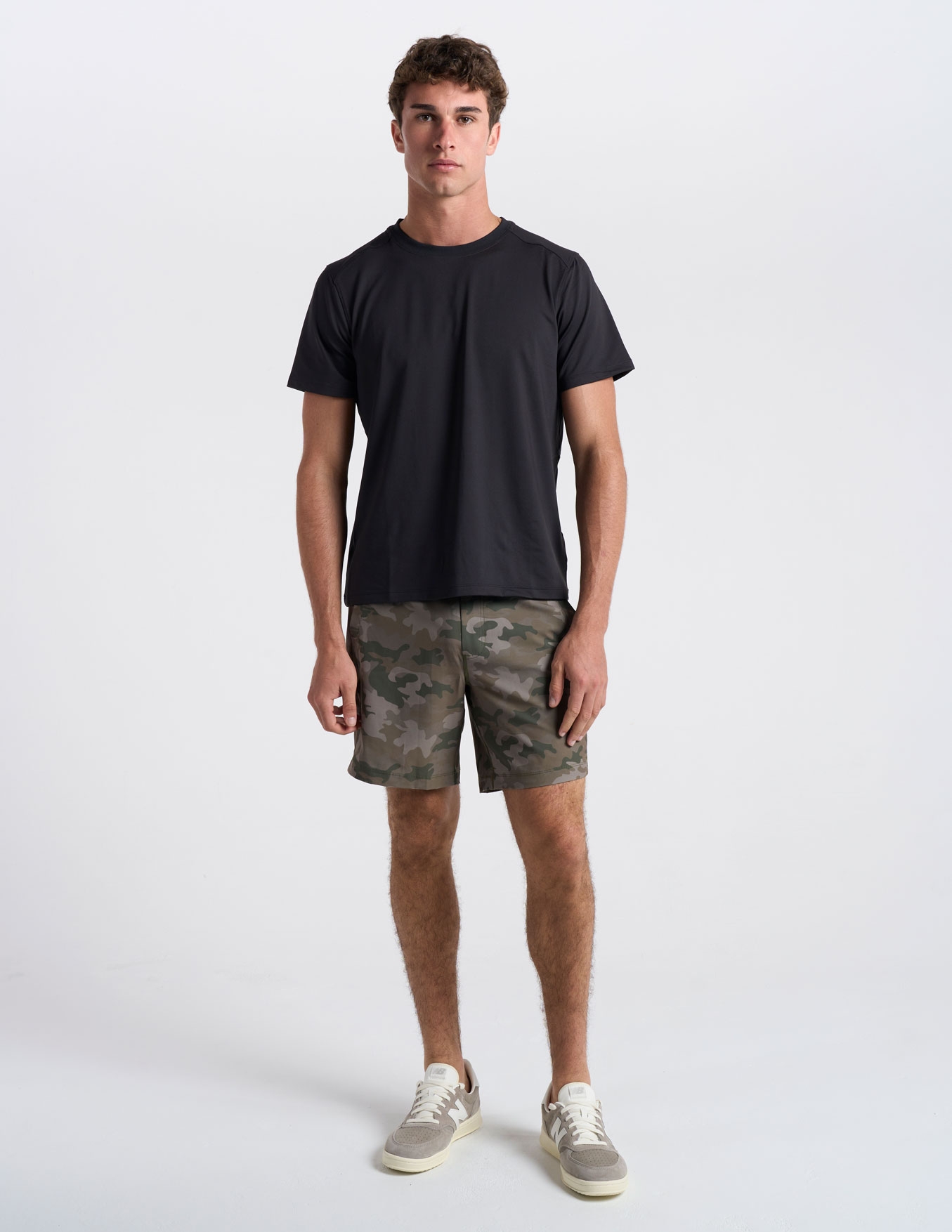 Gym Shorts - Green Camo