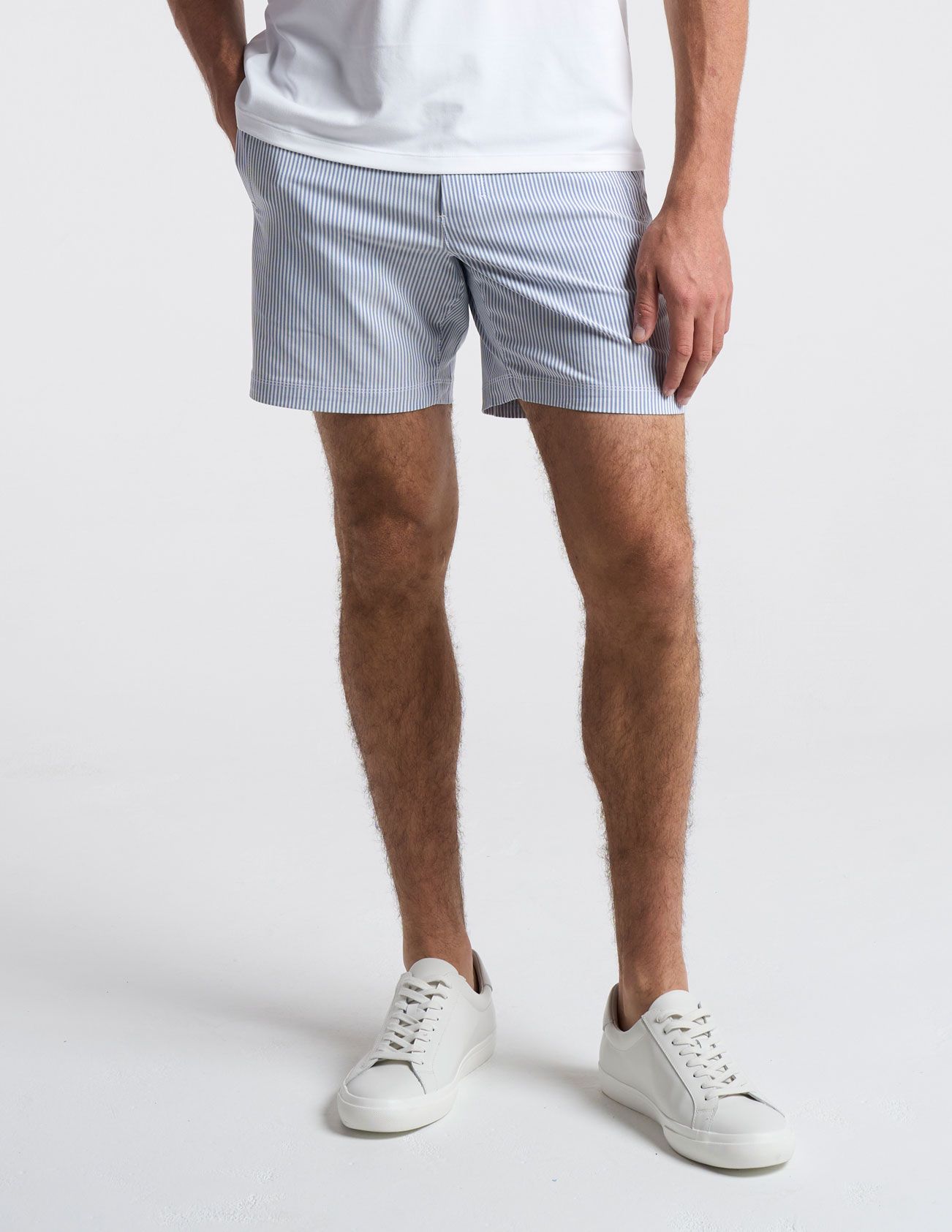 Gym Shorts - Seersucker