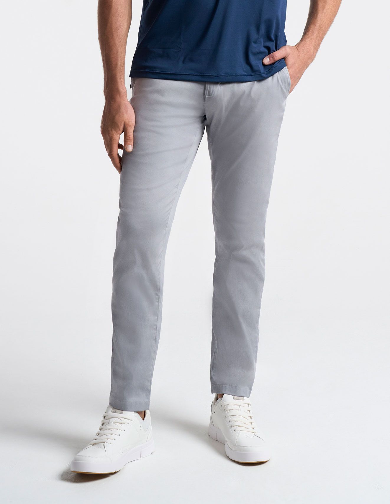 Stretch Khakis - Gray