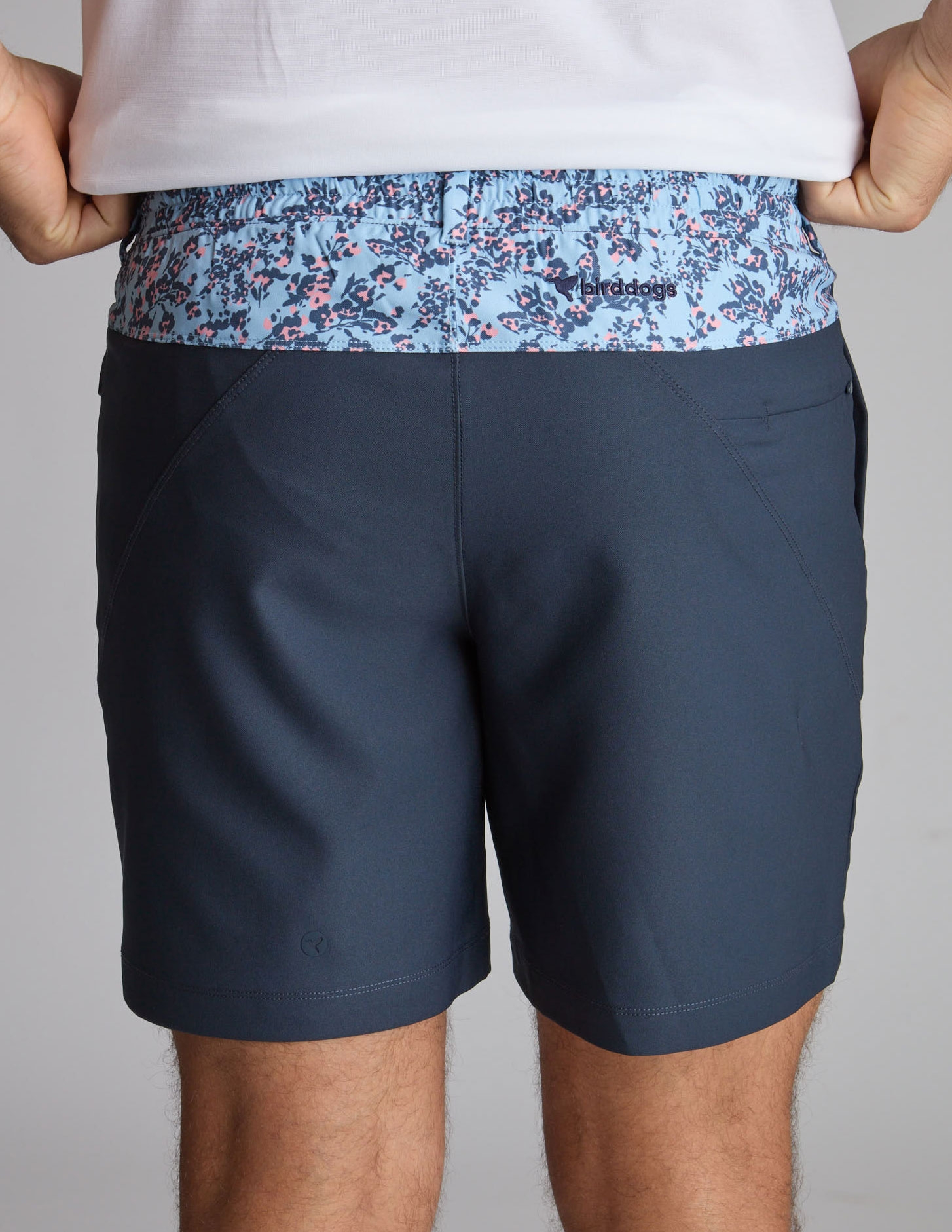 3 in 1 Khaki Shorts - Navy & Hanami Heat (The Roppongi Rockstars)