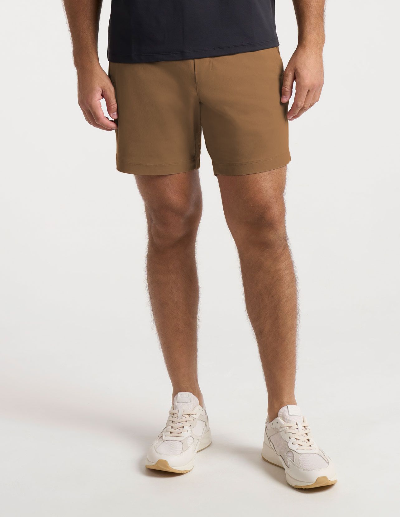 PREORDER SHIPS 7/28 - 3 in 1 Khaki Shorts - Doc Brown Khaki (The Marty McFridays)
