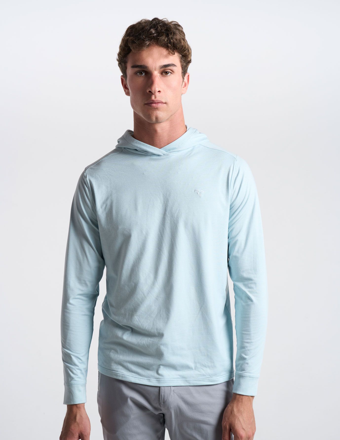SuperSoft Hoodie - Light Blue Heather