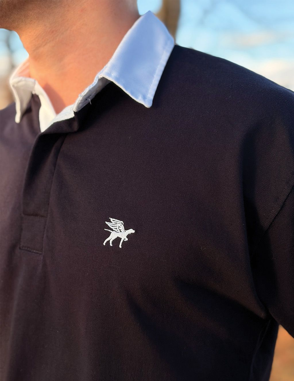 Rugby Shirt - Navy Solid