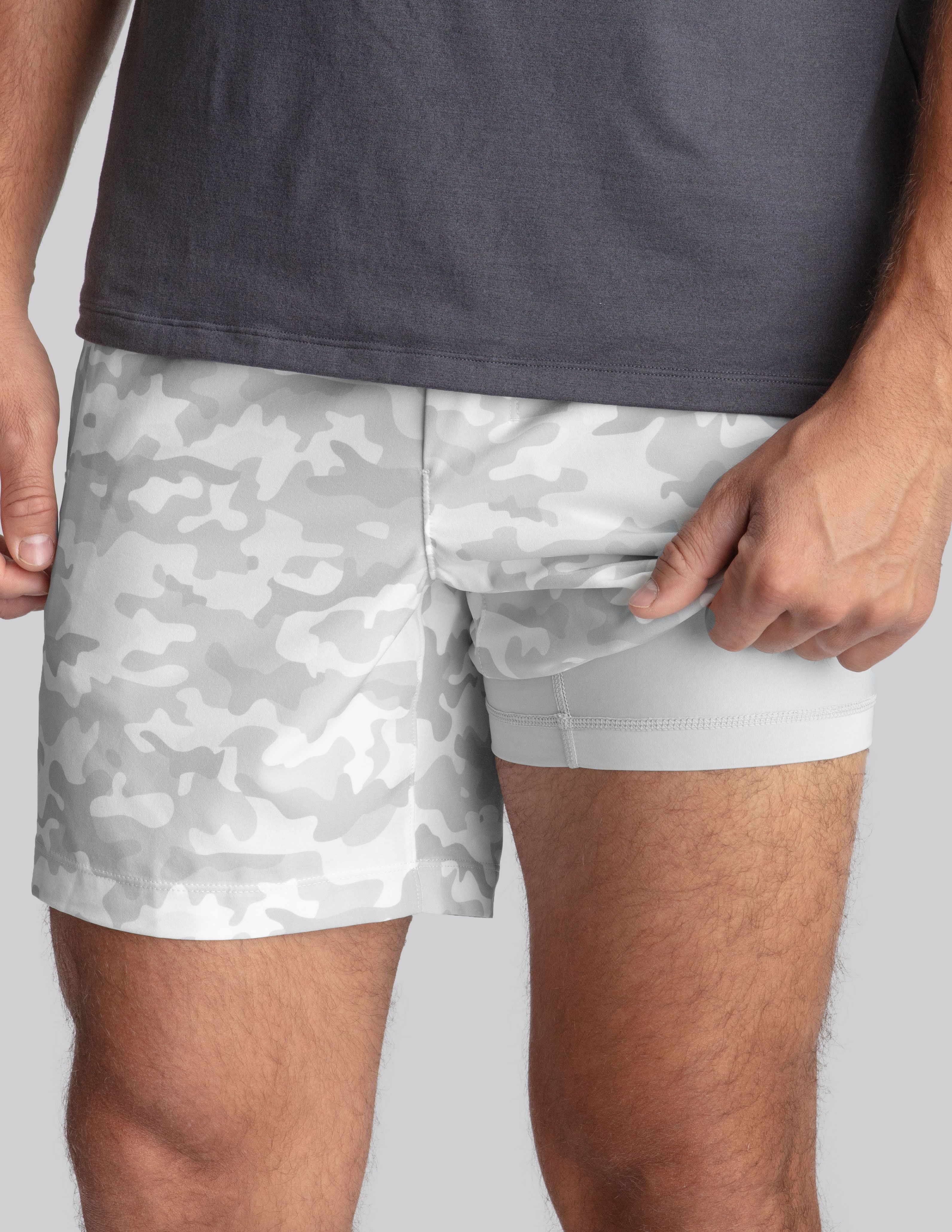 Original Gym Shorts - Subzero Camo (The Powder Hounds)