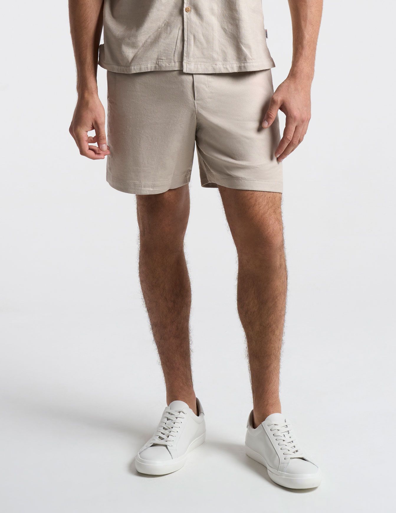メンズウェア TFW49 LUXURY TECH SHORTS beige M 25SS Tech Linen Shorts - Beige | birddogs