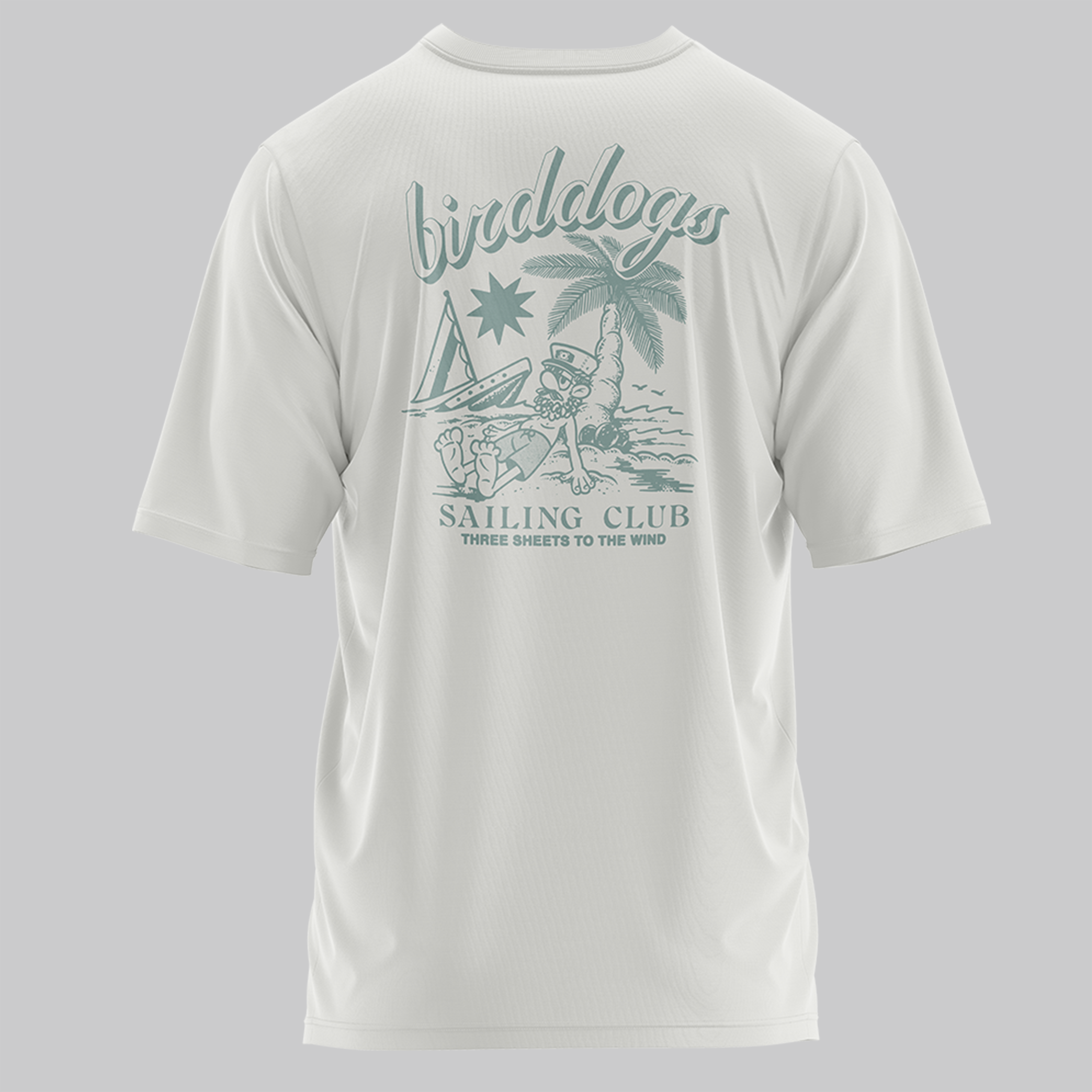Cream Sailing Club Oversized Tee