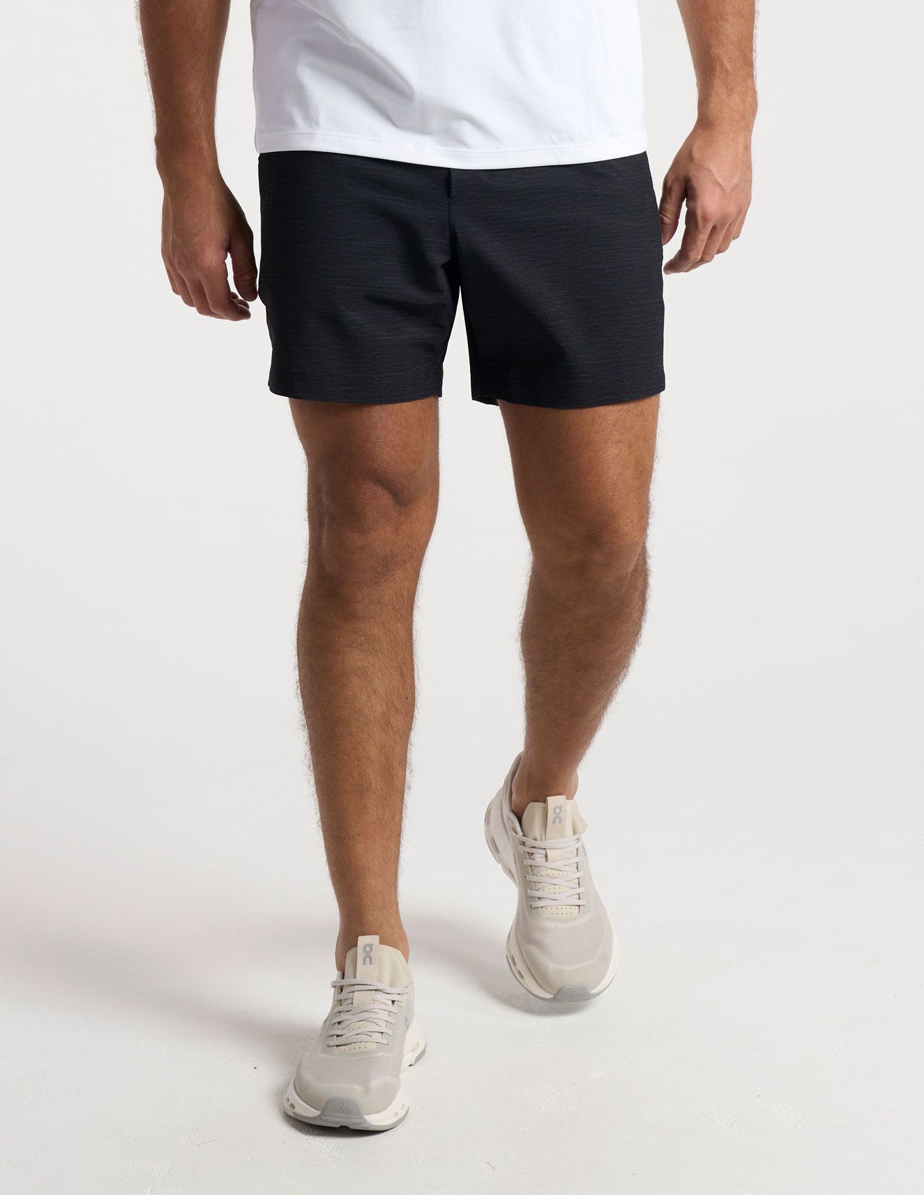Gym Shorts - Black Heather