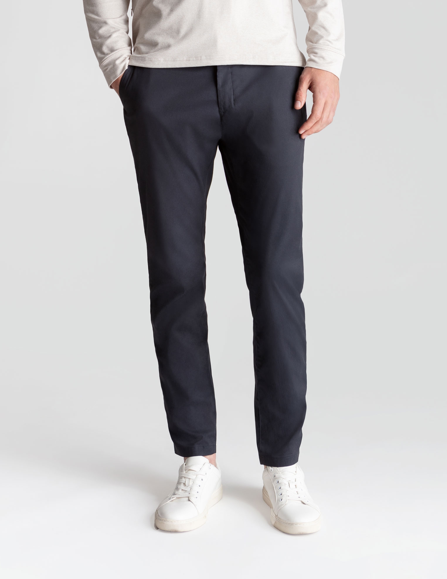 Stretch Khakis - Midnight Navy - Slim Fit