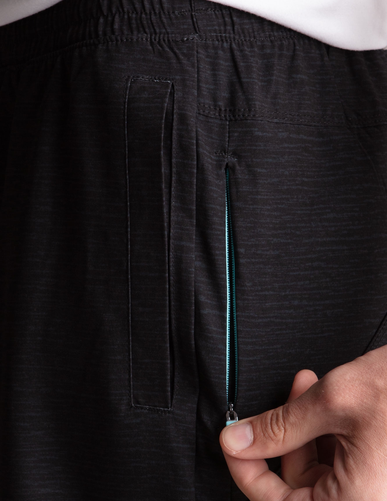 Gym Shorts - Black Heather