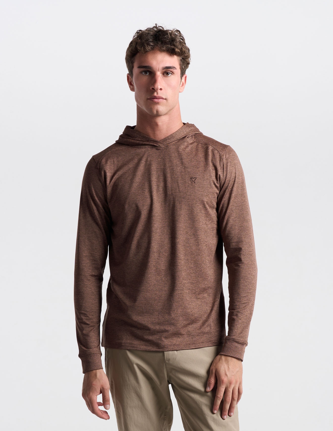 SuperSoft Hoodie - Brown Heather