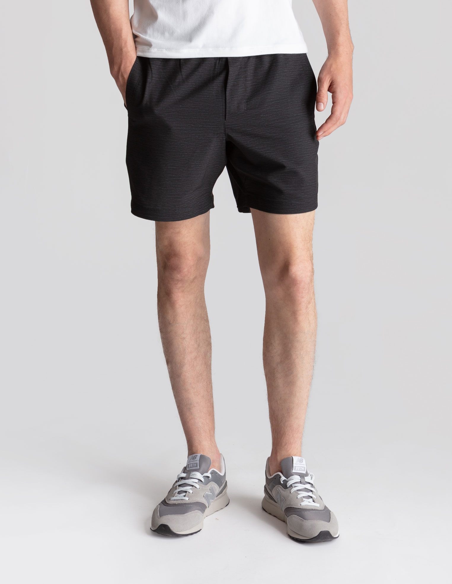 Gym Shorts - Black Heather