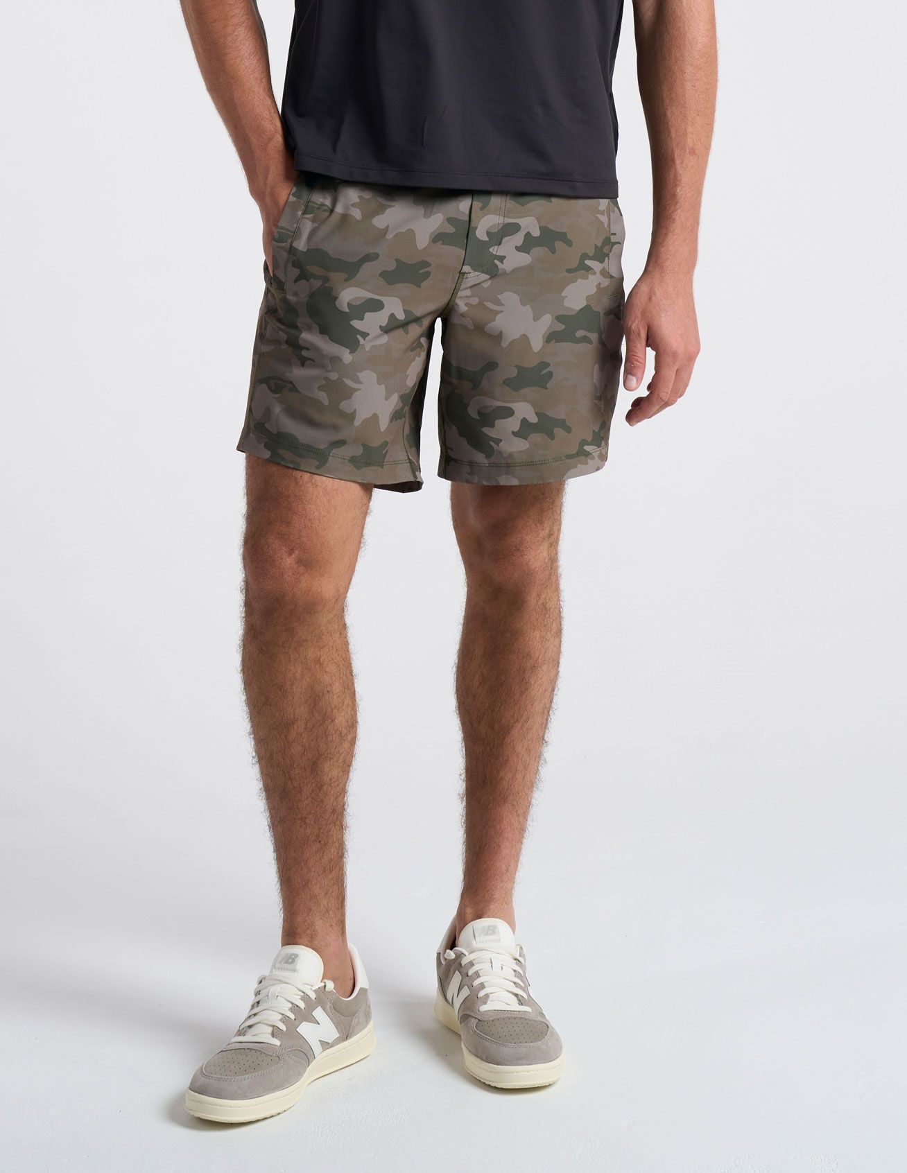 Gym Shorts - Green Camo