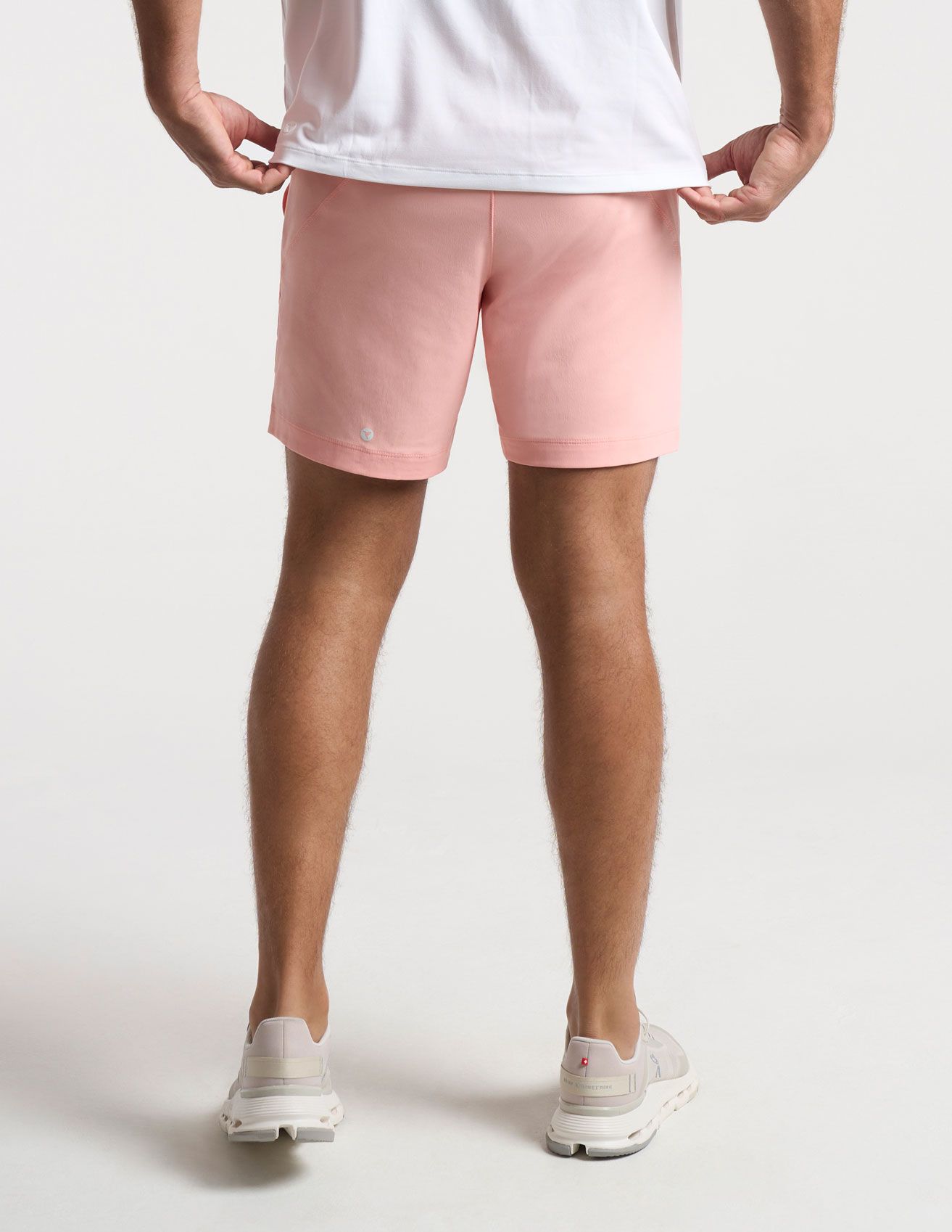 Khaki Shorts - Peach