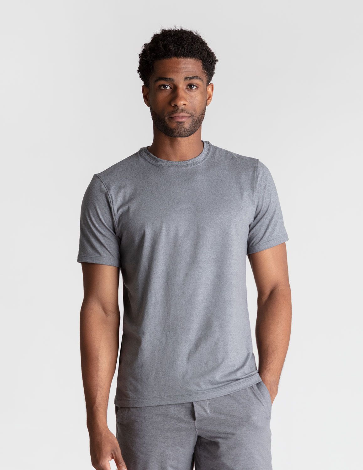 Supersoft Tee - Gray Heather (The No Day Off) | birddogs