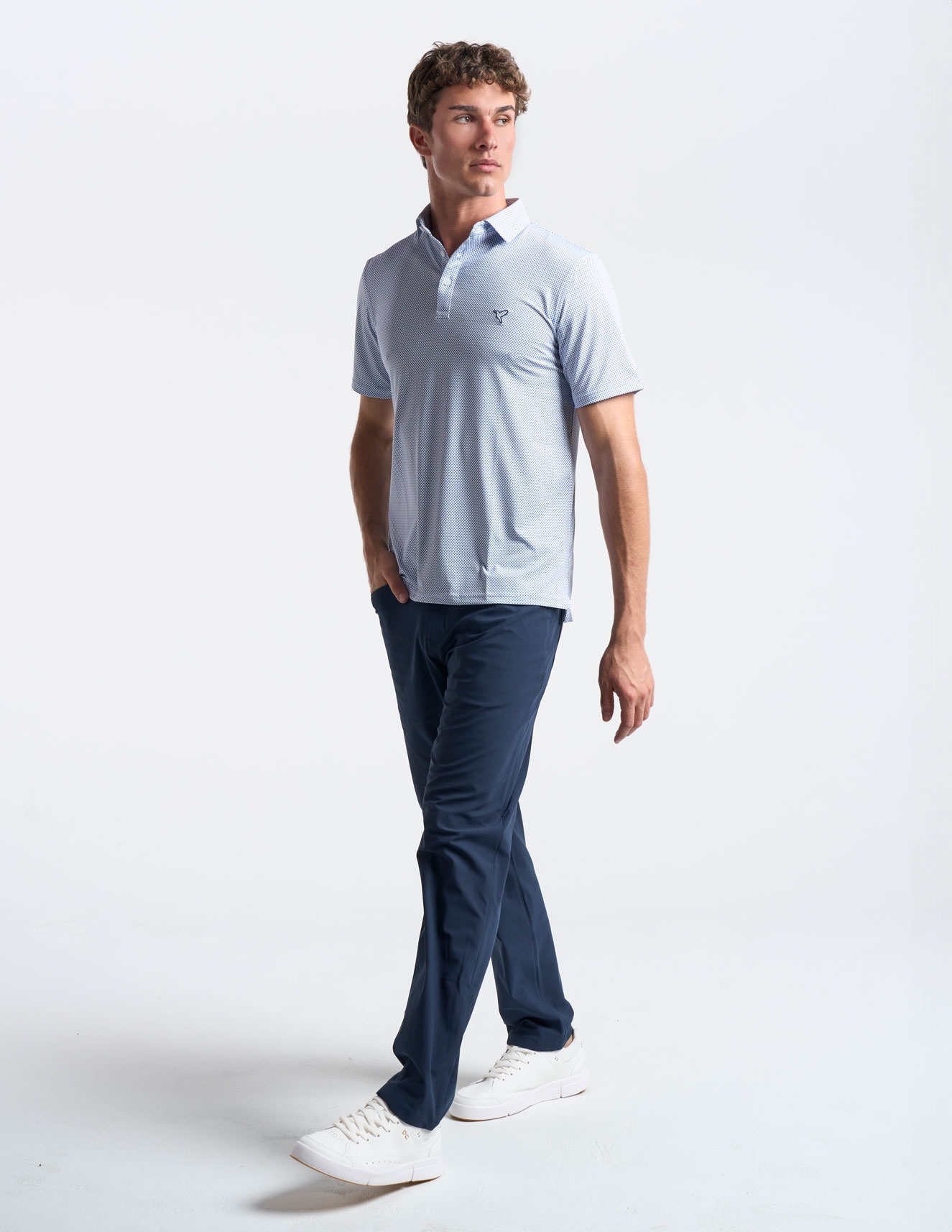 Performance Polo - Blue Bowtie