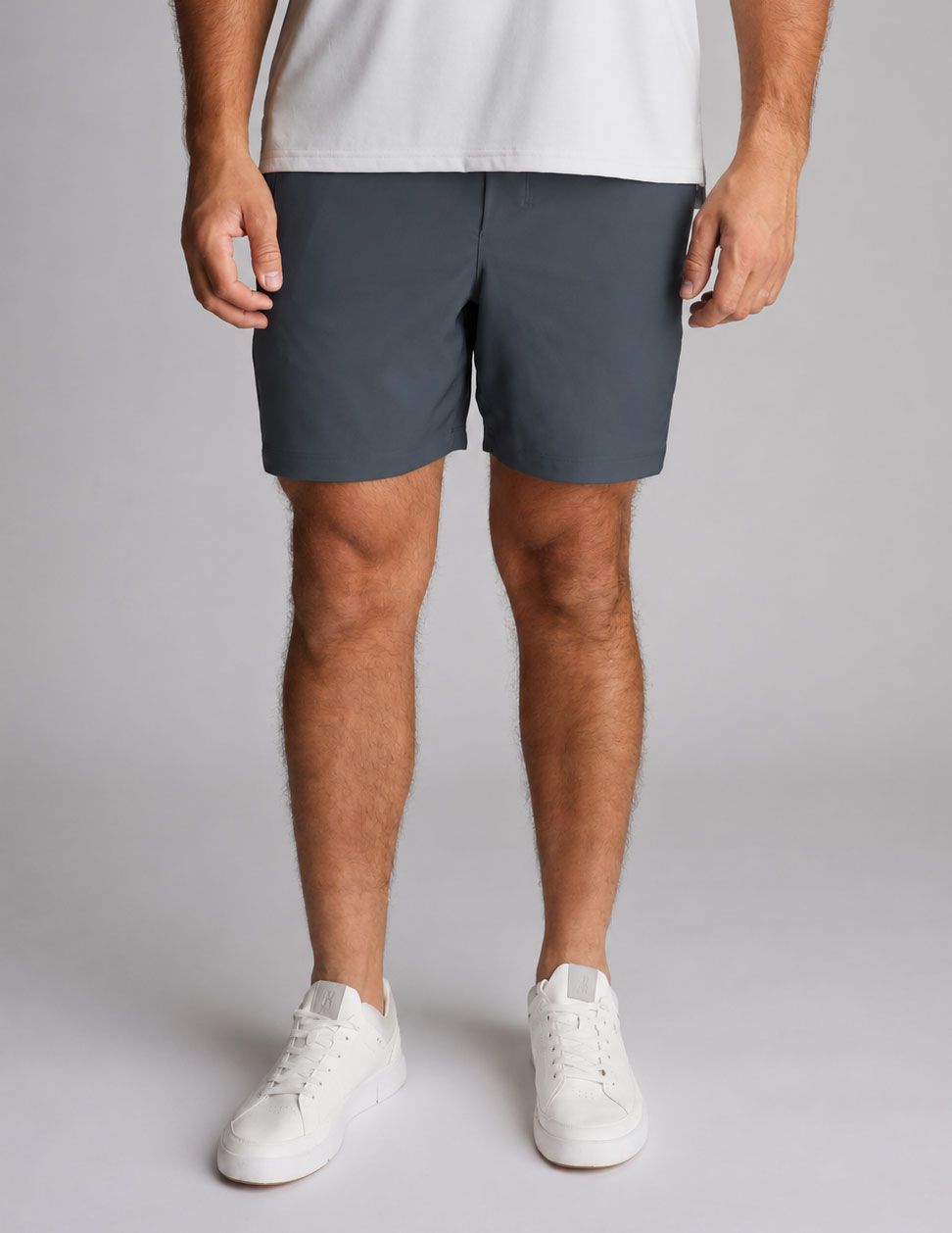 3 in 1 Khaki Shorts - Dark Gray (The Free Plays)