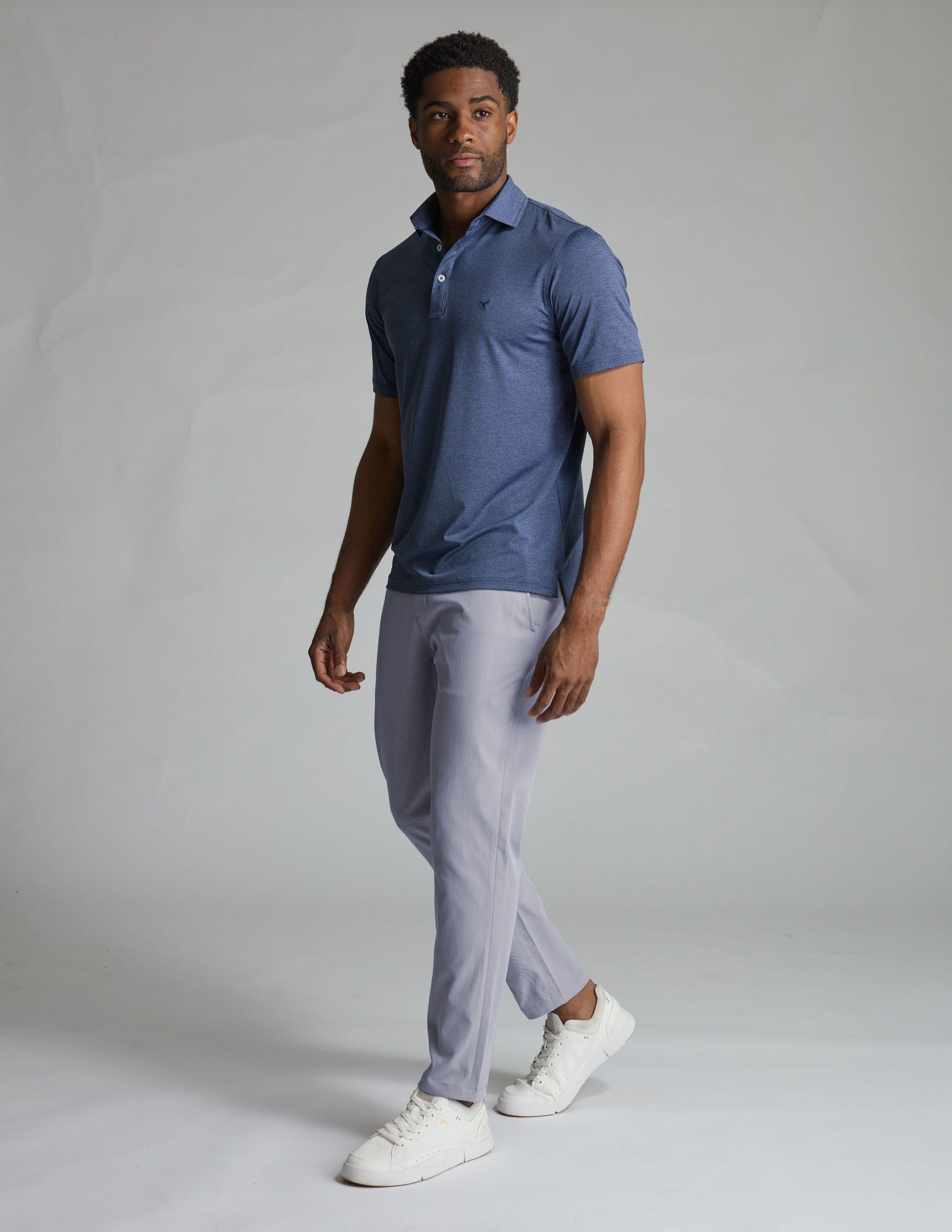 Stretch Khakis - Grey Glide - Slim Fit (The Spread Collectors)