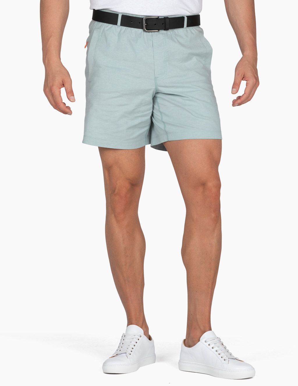 Oxford Shorts - Stone Blue