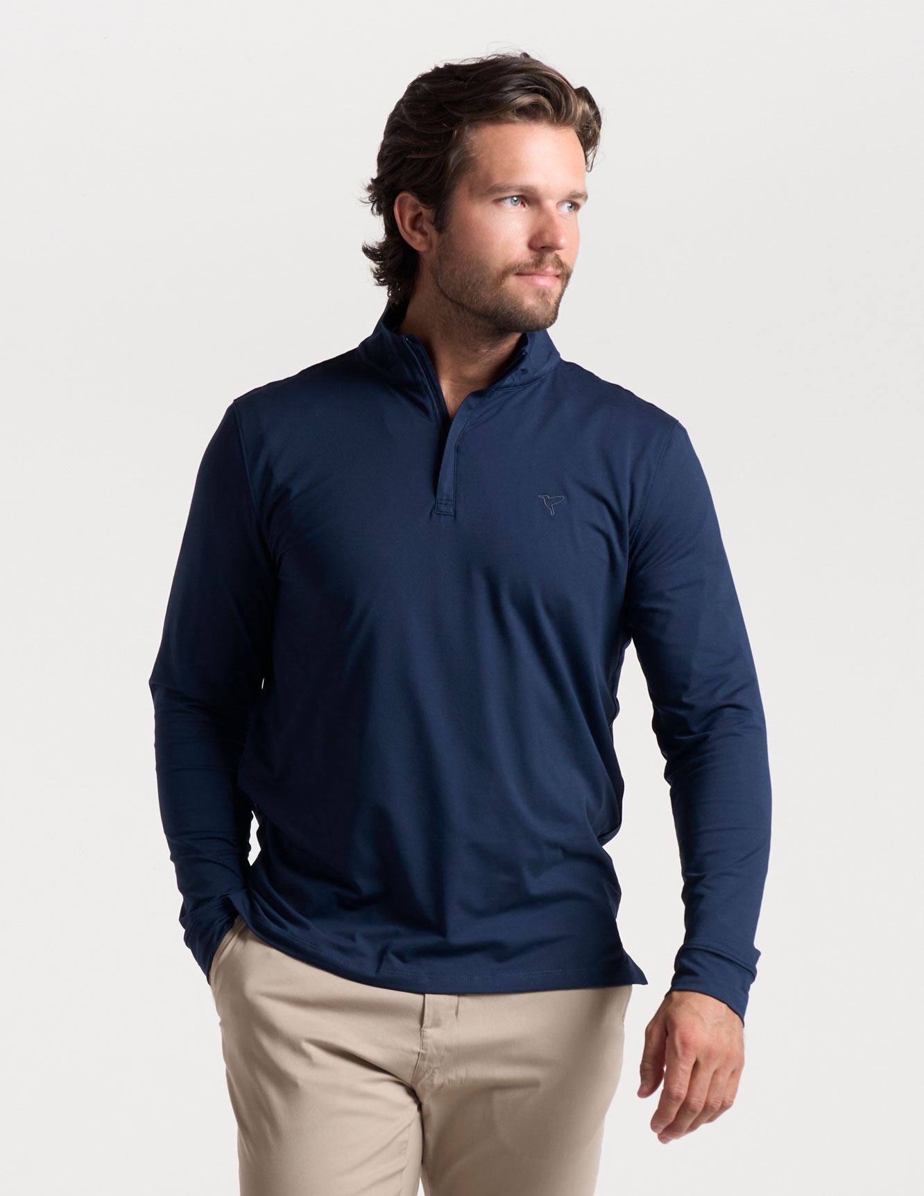 Quarter Zip - Midnight Navy