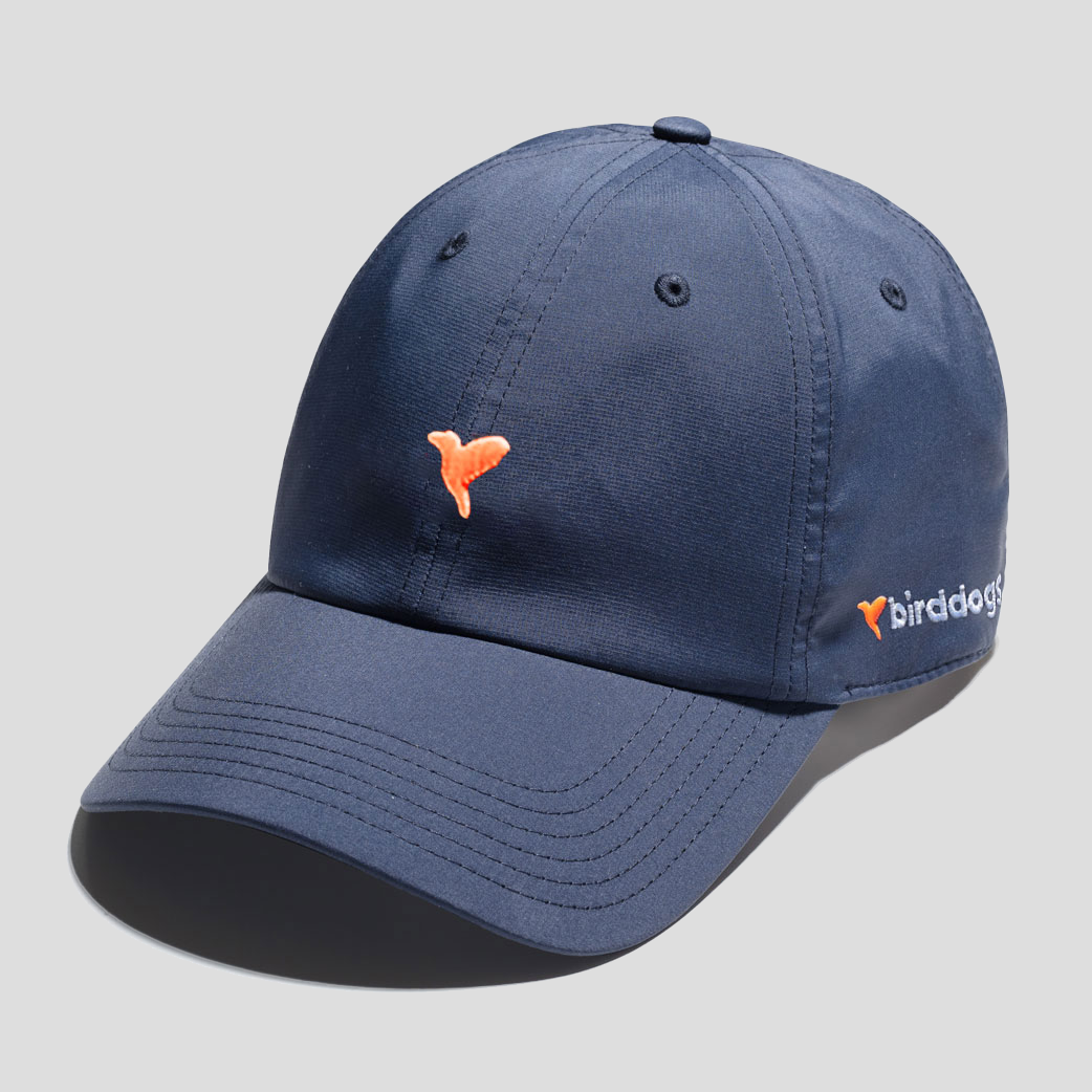 Navy & Coral Golf Hat