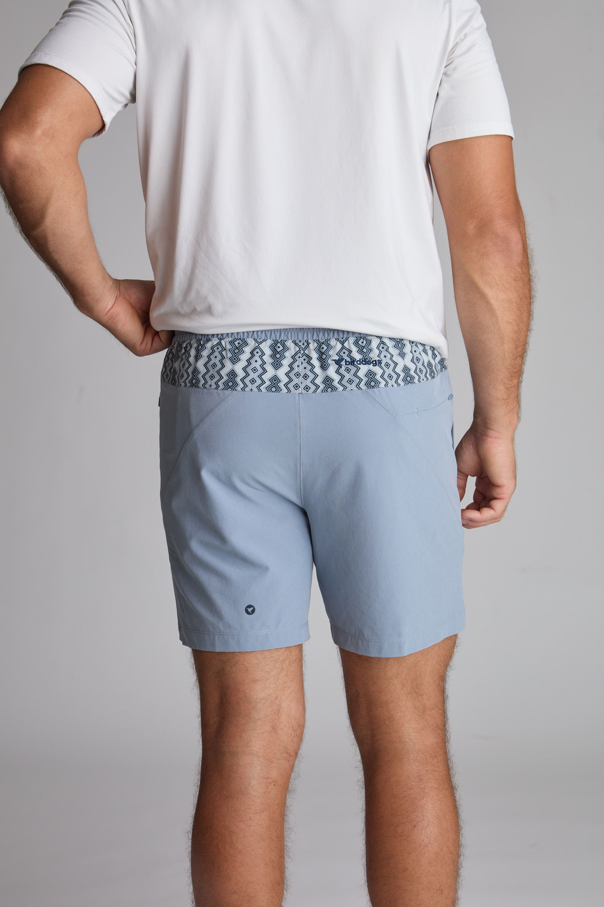 Original Gym Shorts - Gray with Shadow Mesa (The Ranch Waters)