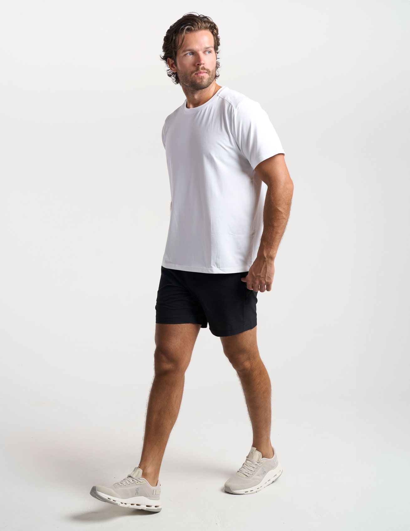 Gym Shorts - Black Heather