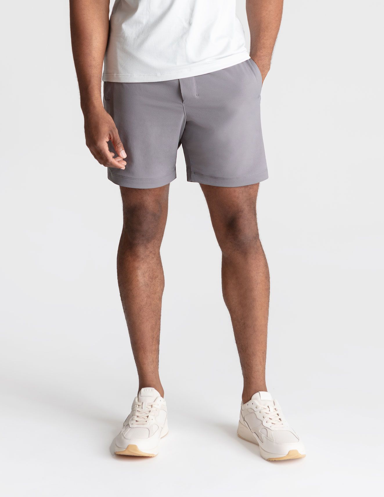 Club Shorts - Light Gray | birddogs