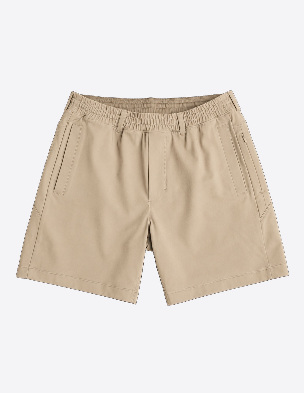 3 in 1 Khaki Shorts - Original Khaki (The Sunrise Crew)