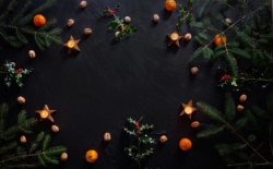 Jeg er så glad hver julekveld, vers 1-4