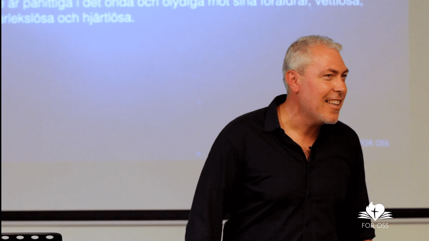 Tale: Rom 5:8 av Magnus Persson, foross-samlingen 2018