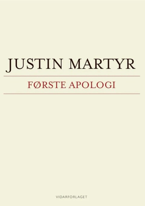 Justin Martyrs første apologi