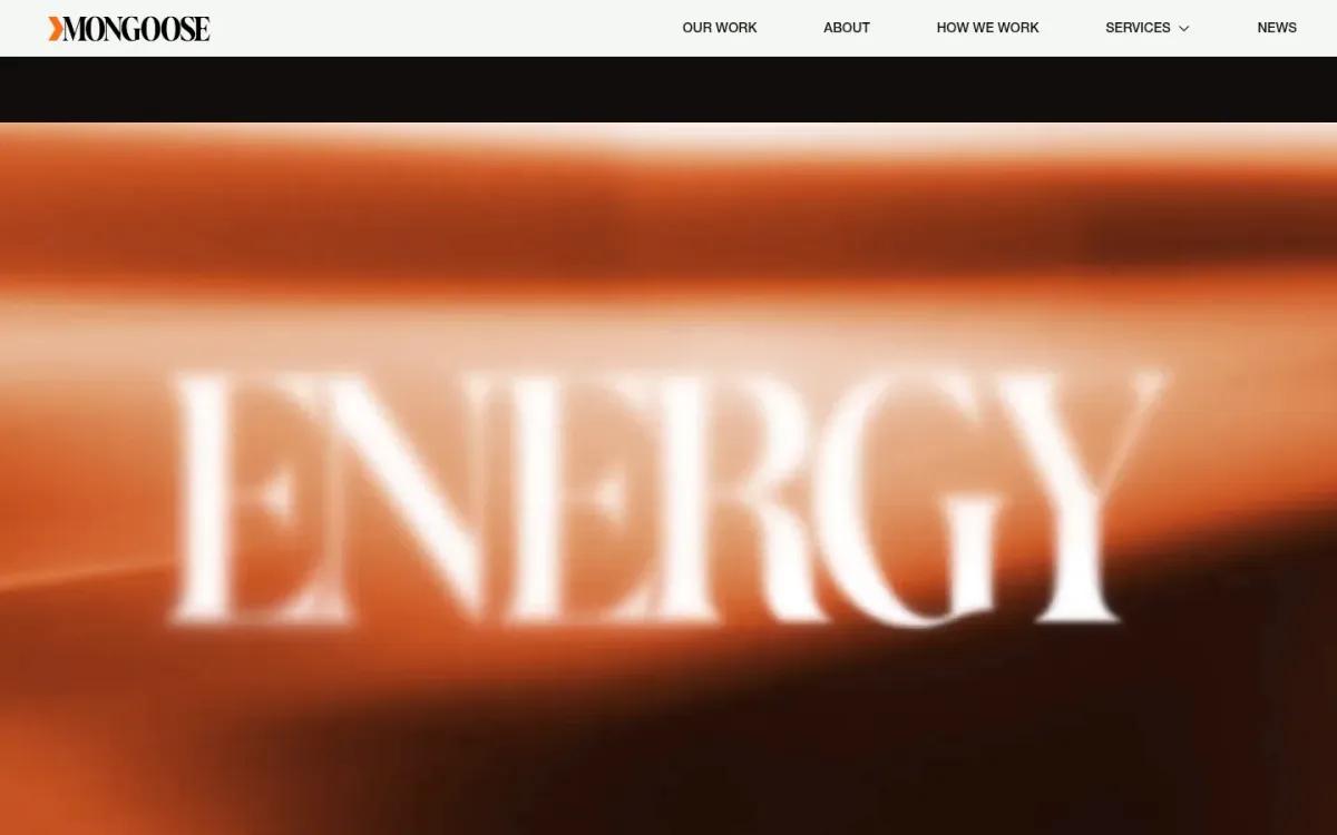Mongoose homepage screenshot captured in October 2026