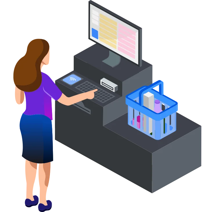 Ilustrasi fitur penjualan Ukirama ERP