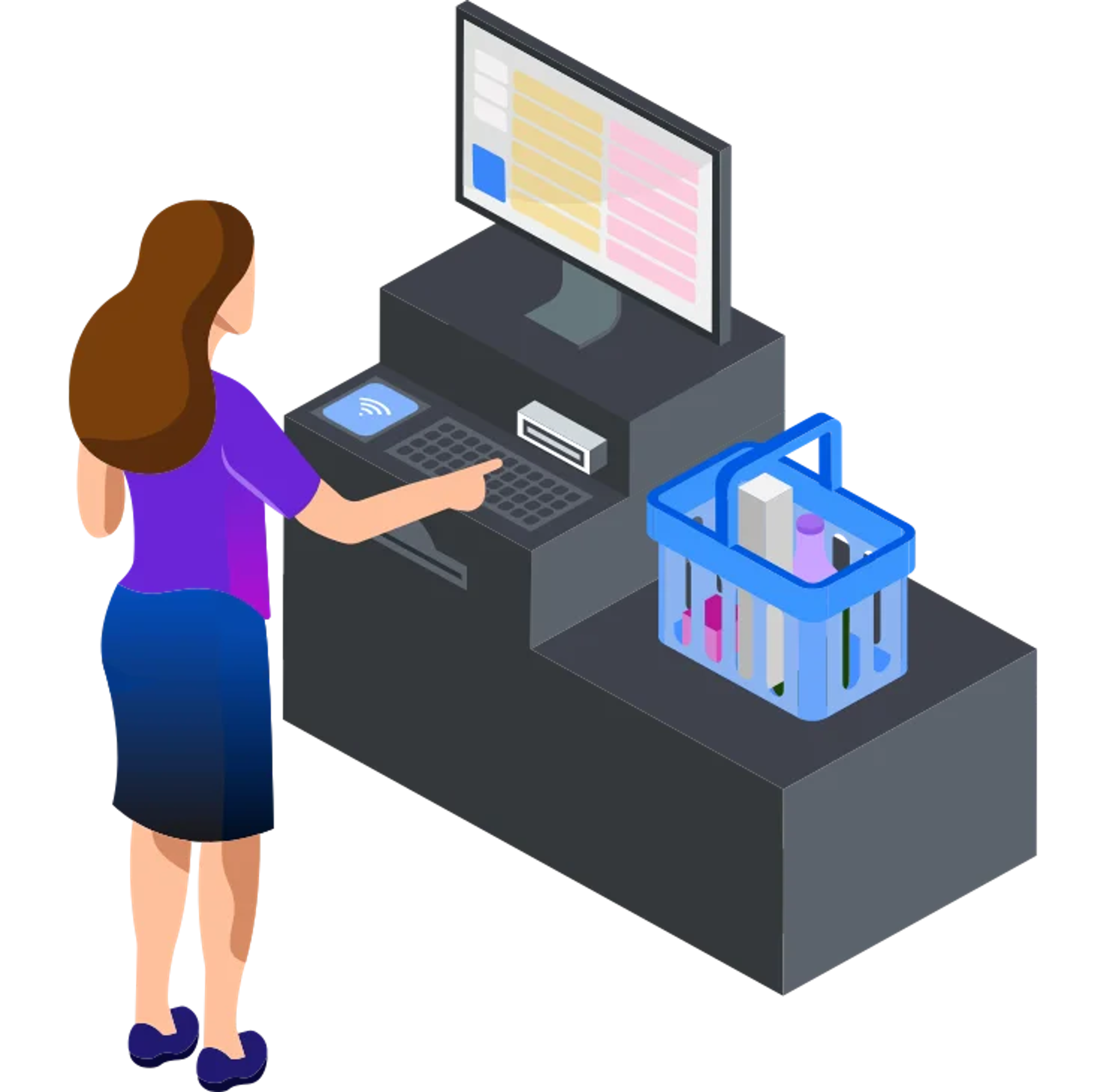 Ilustrasi fitur penjualan Ukirama ERP