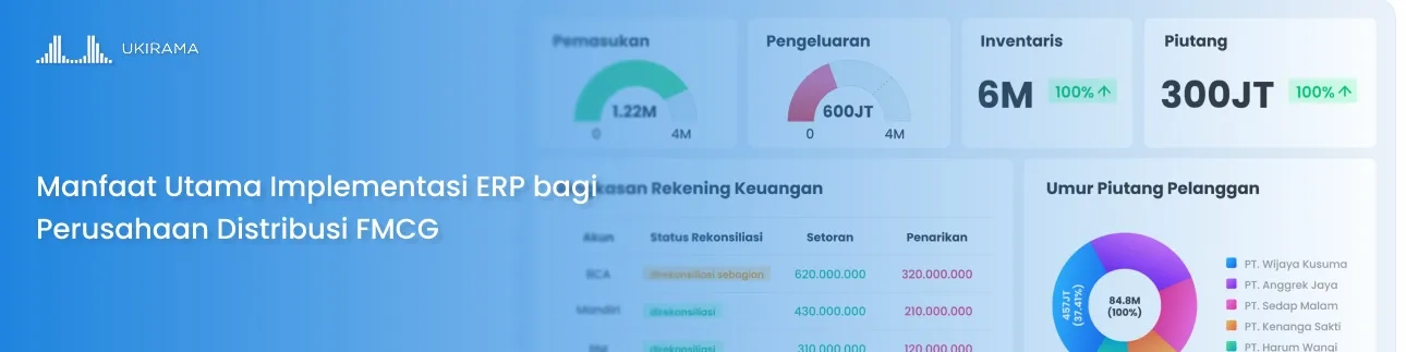 Manfaat Utama Implementasi ERP bagi Perusahaan Distribusi FMCG
