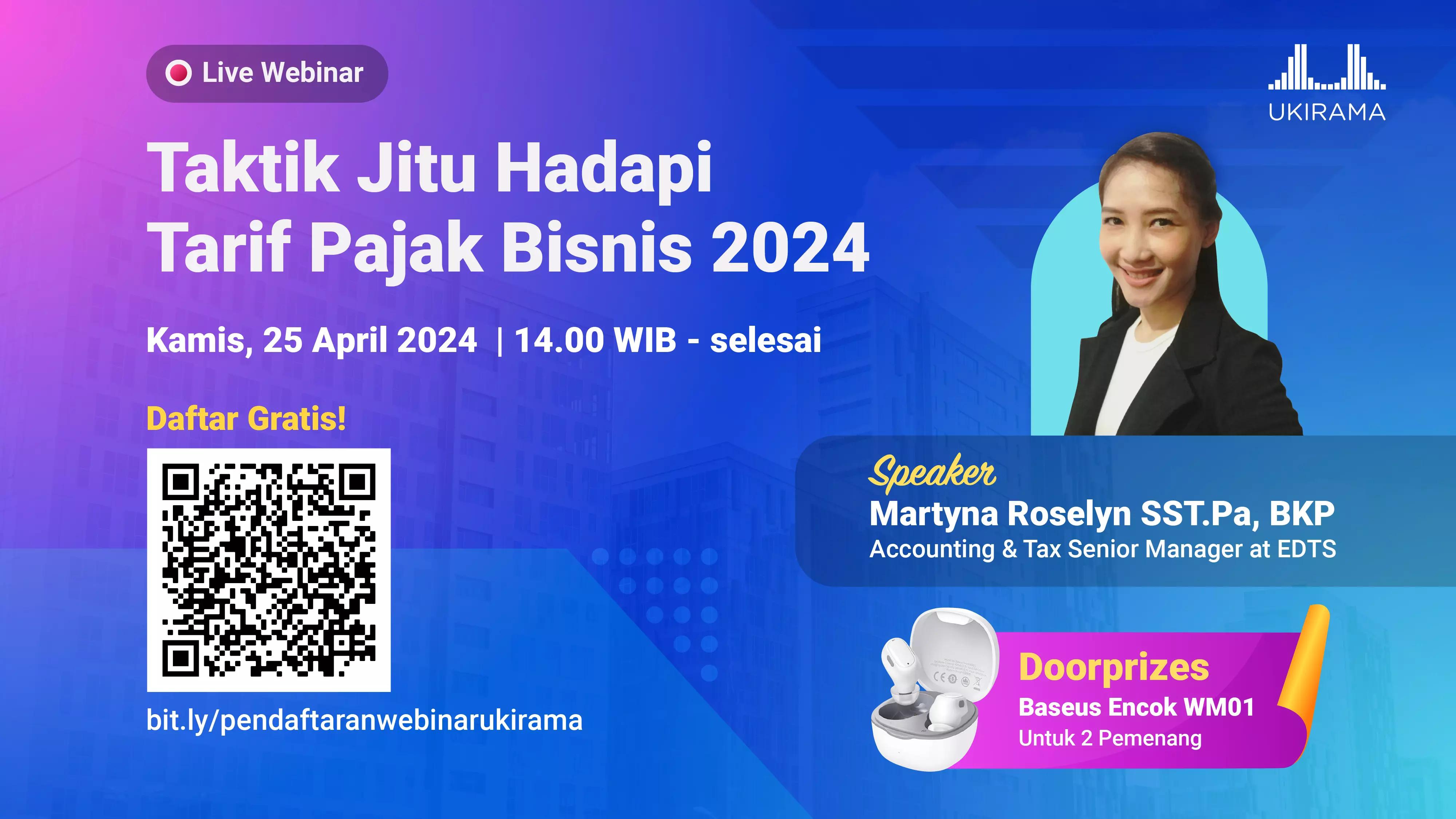 Taktik Jitu Hadapi Tarif Pajak Bisnis 2024