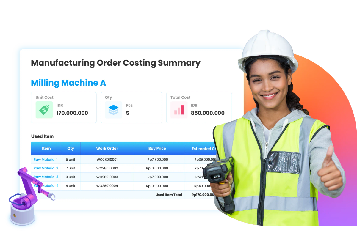 Manufacture Planning Illustration
