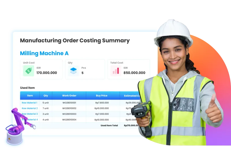 Manufacture Planning Illustration