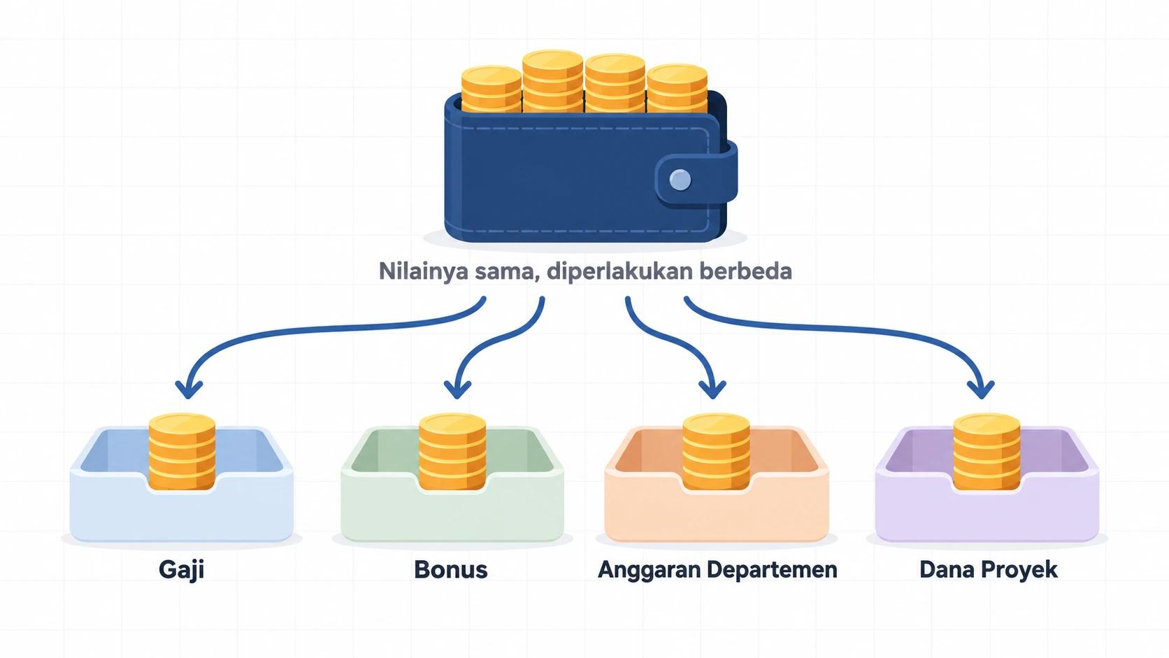 Ilustrasi mental accounting