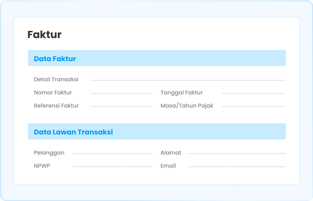 Tax invoices illustration in Ukirama ERP