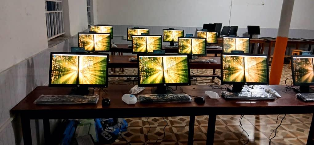 The KUBO lab at Mid-West High School, Fort Portal