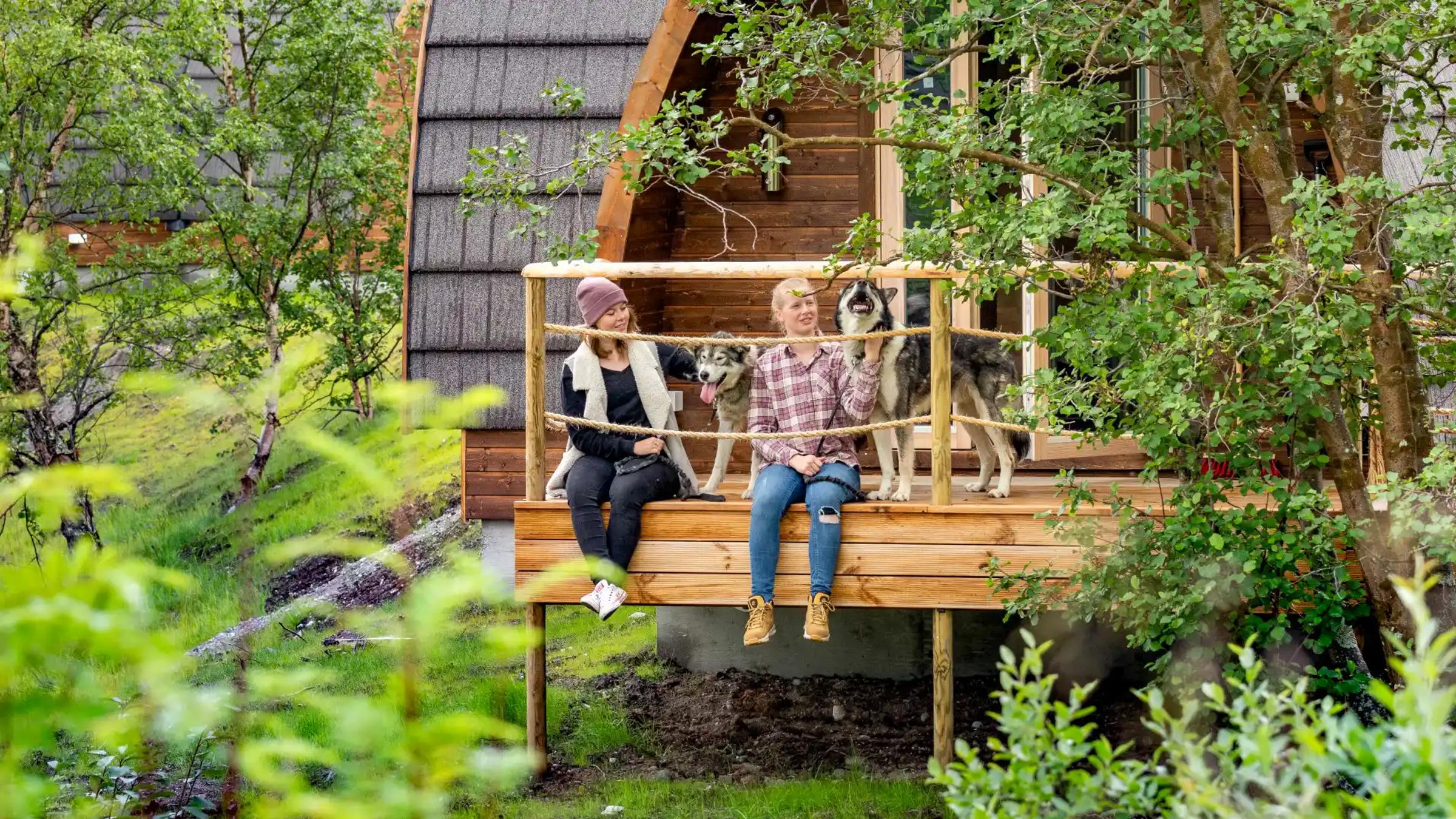 Gamme på sommeren i Kirkenes