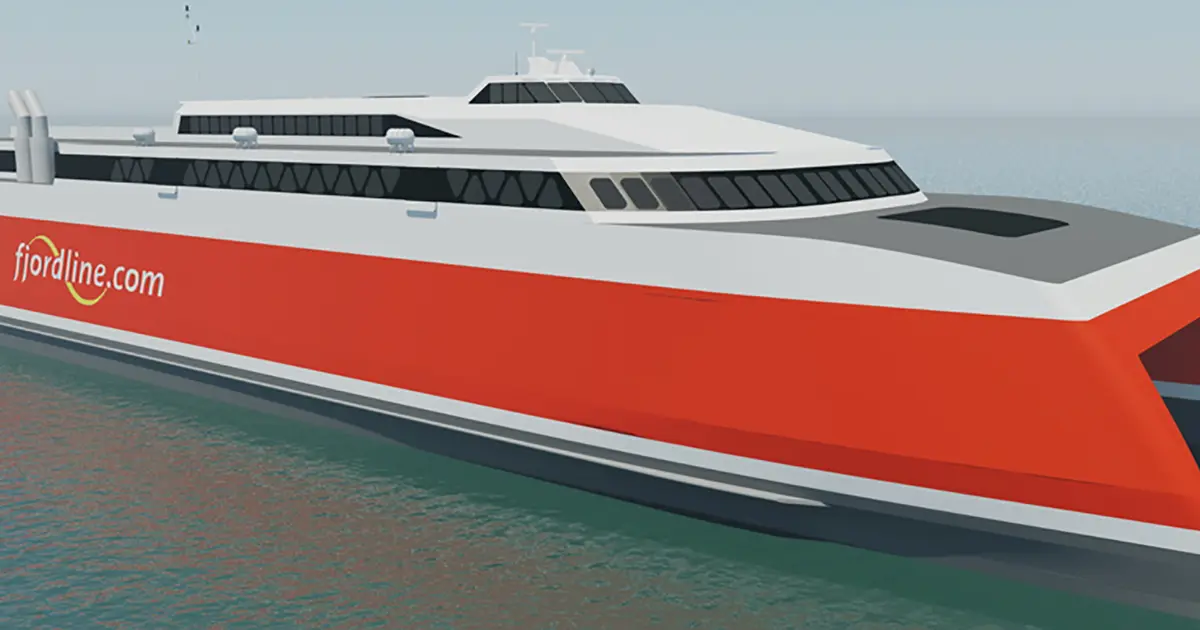 Fjord Line bygger nytt skip – dobler kapasiteten på den raskeste veien mellom Norge og Danmark