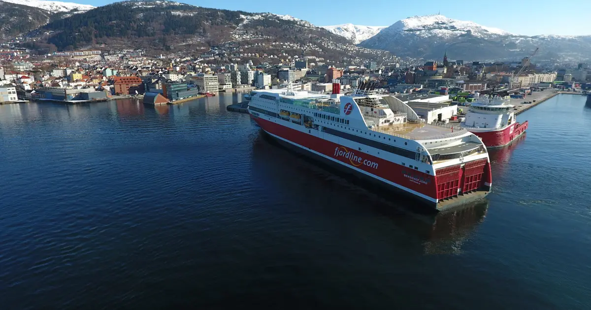 Fjord Line-skipet blir fullt til sammenkomsten på julaften