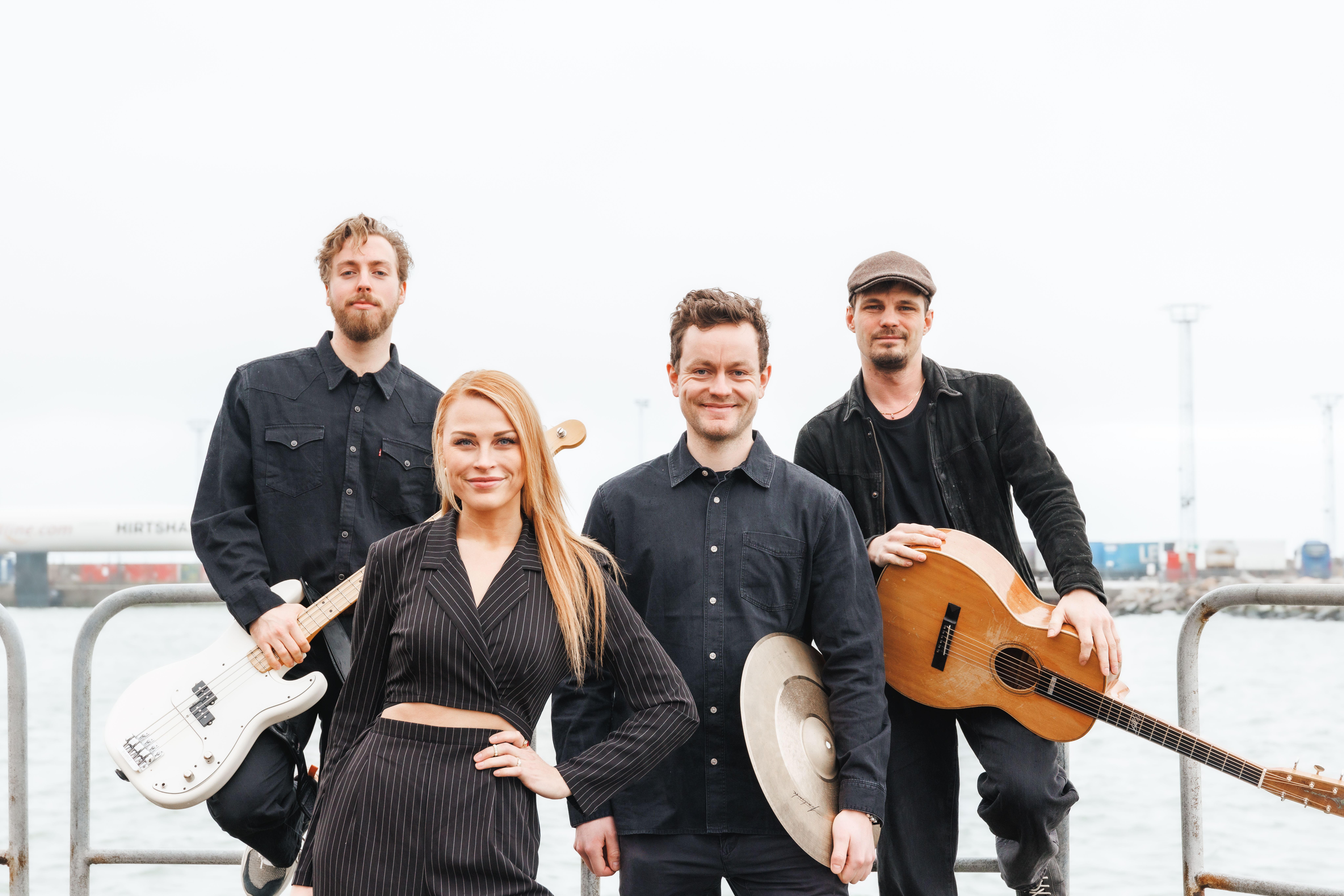 Portside Band med fire bandmedlemmer
